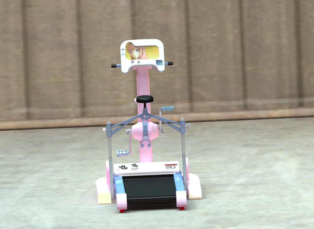 自发电多功能健身器(sw+cad+说明书)